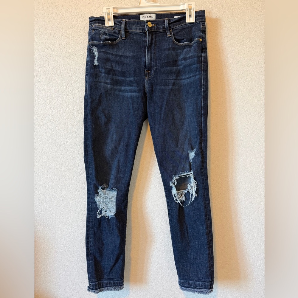 FRAME Le High Skinny Jeans